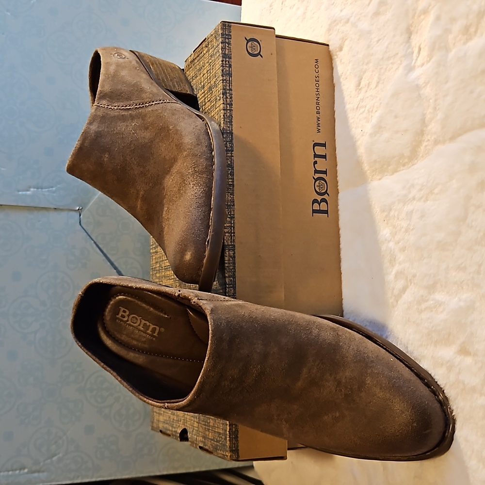 Born Leather Clog